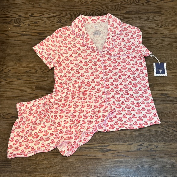 Roller Rabbit Other - Roller Rabbit X Target. Red, purple, and white Leaf Print set